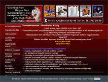 Tablet Screenshot of csovillmester.hu